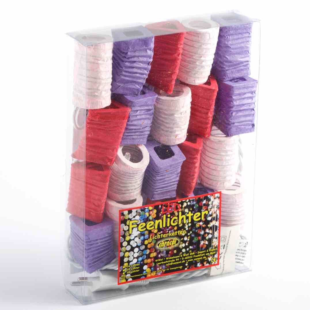 Feenlichter LED-Lichterkette Laternchen Candyshop