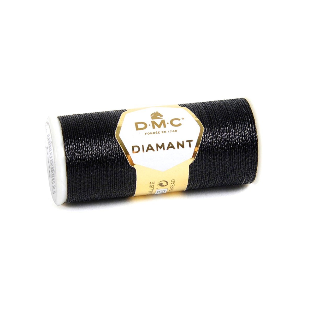 DMC Diamant Metallic-Garn D310 schwarz – Bild 2
